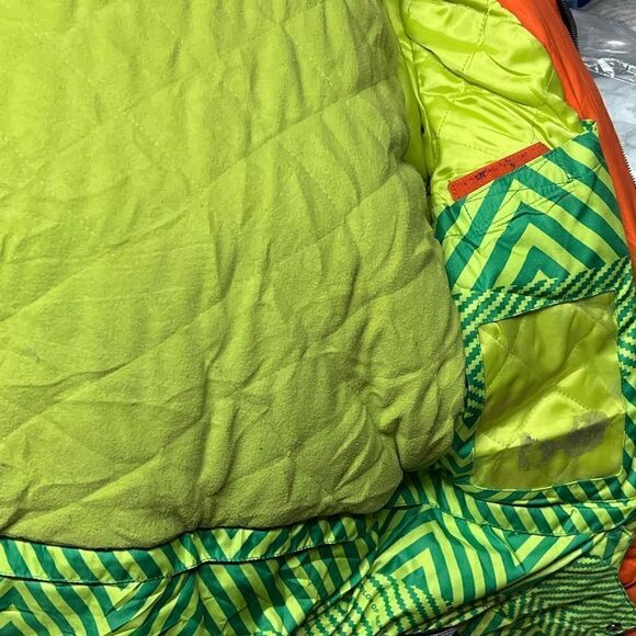 Color’s of Benetton Kids Snowboarding Ski Jacket Sz 14-16 Host Pick - Picture 4 of 8